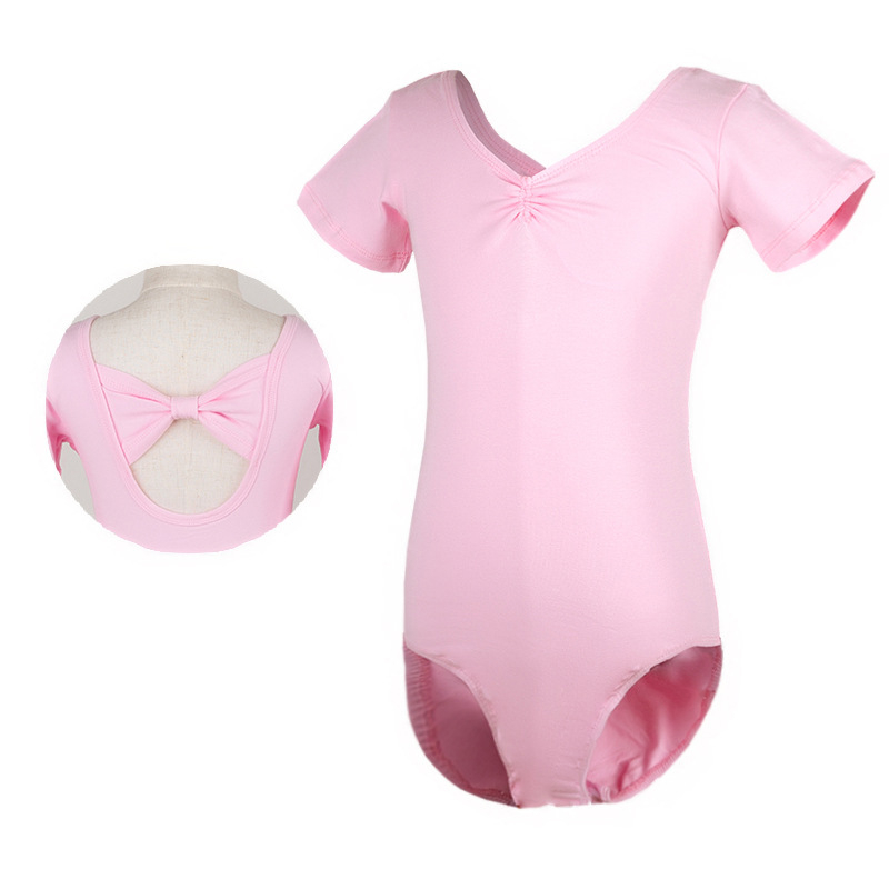 Bērnu baleta leotards ar garām piedurknēm, 95% kokvilna, iekšējā odere no kokvilnas, mūsdienu dejai