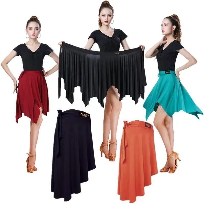 Viengabala Latīnas svārki – Sieviešu deju apģērbs, korduroj audums, 91–95% lins