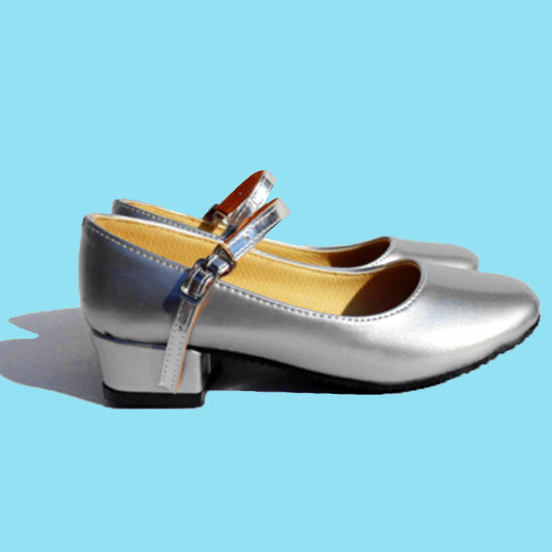 Pantofi de dans pentru dans modern și latino, talpă din cauciuc, partea superioară din piele sintetică, ușoare și cu amortizare