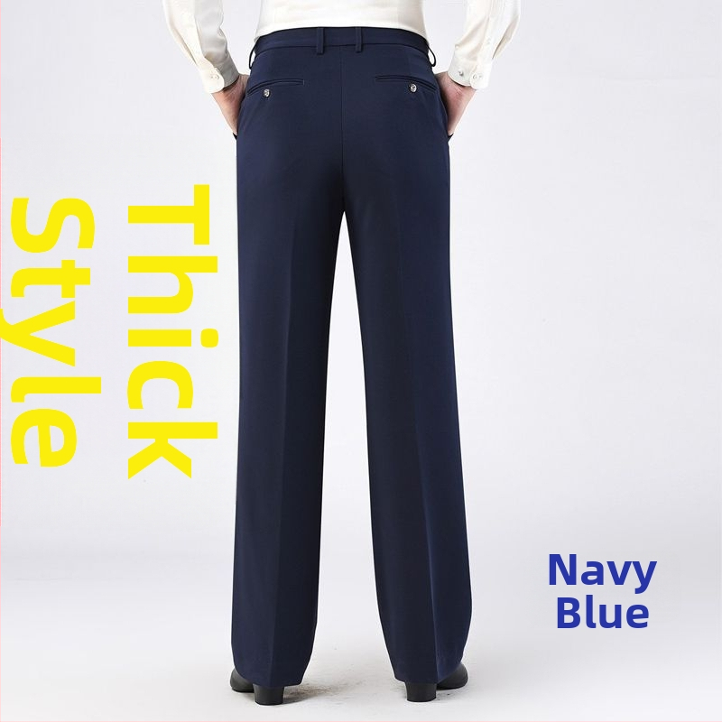 Vīriešu deju bikses Latīņu baleta standarta, nacionālais standarts, mūsdienīga augsta vidukļa, taisns griezums, poliesters, 100% poliesters, deju apģērbs