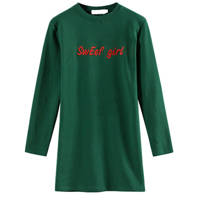 Дамска тениска с дълги ръкави, Slim кройка, памук-еластанова смес, принт с букви