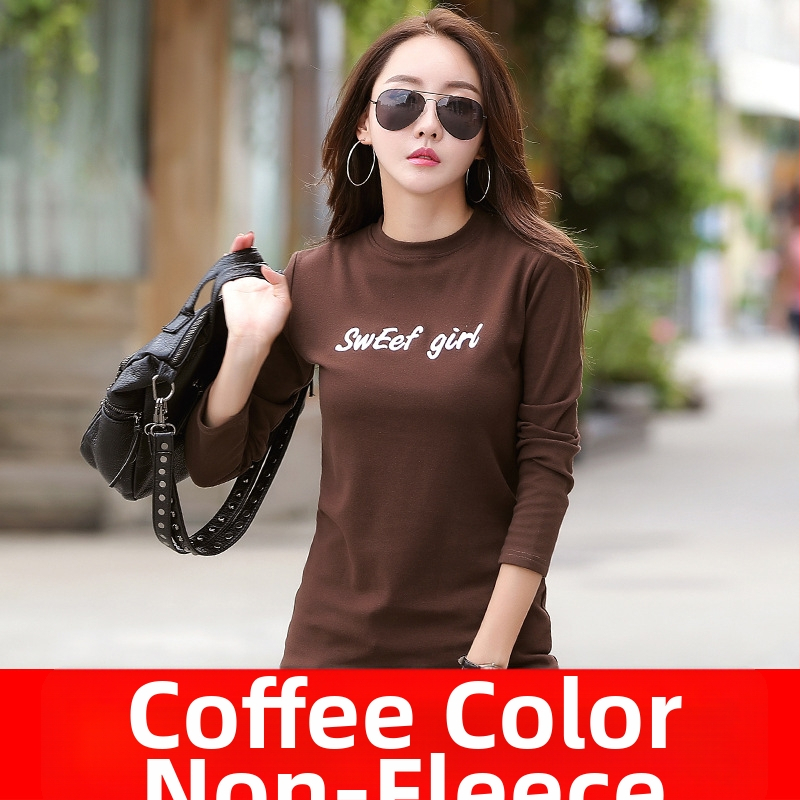 Дамска тениска с дълги ръкави, Slim кройка, памук-еластанова смес, принт с букви