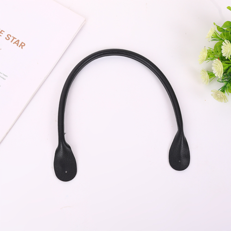 PU kožni kaiš za torbu, ručno šiven, s osnovnim šivanjem i uljanim rubom