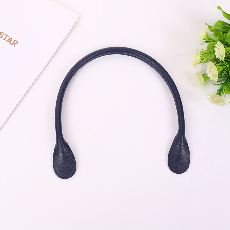 PU kožni kaiš za torbu, ručno šiven, s osnovnim šivanjem i uljanim rubom