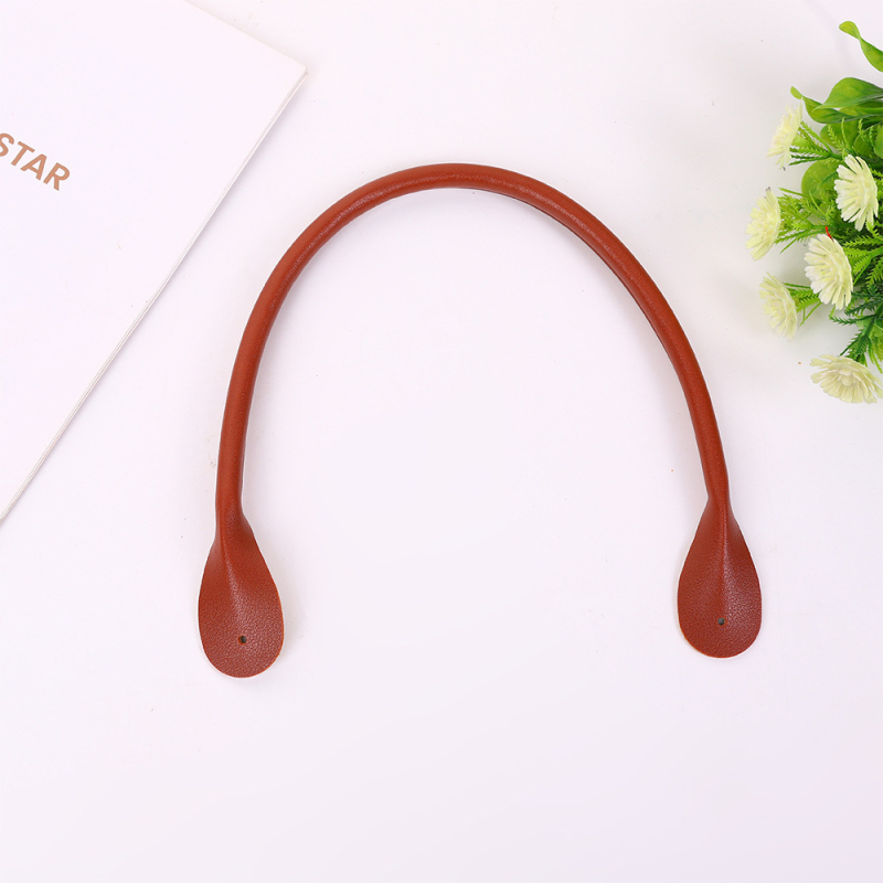 PU kožni kaiš za torbu, ručno šiven, s osnovnim šivanjem i uljanim rubom