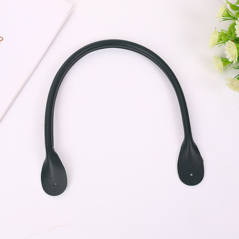 PU kožni kaiš za torbu, ručno šiven, s osnovnim šivanjem i uljanim rubom