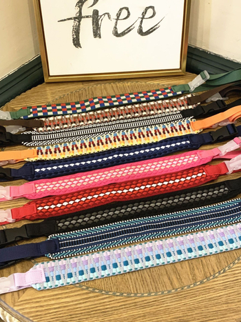 Curea de umăr din nailon pentru genți - model dungat, stil urban minimalist, rezistentă la uzură și anti-tăiere