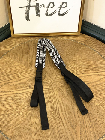 Curea de umăr din nailon pentru genți - model dungat, stil urban minimalist, rezistentă la uzură și anti-tăiere