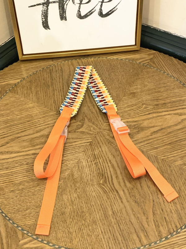 Curea de umăr din nailon pentru genți - model dungat, stil urban minimalist, rezistentă la uzură și anti-tăiere