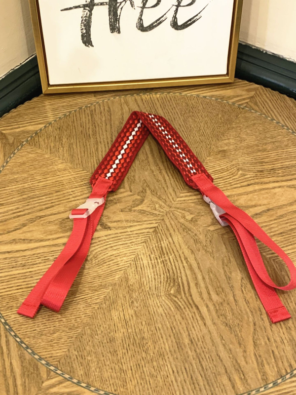 Curea de umăr din nailon pentru genți - model dungat, stil urban minimalist, rezistentă la uzură și anti-tăiere