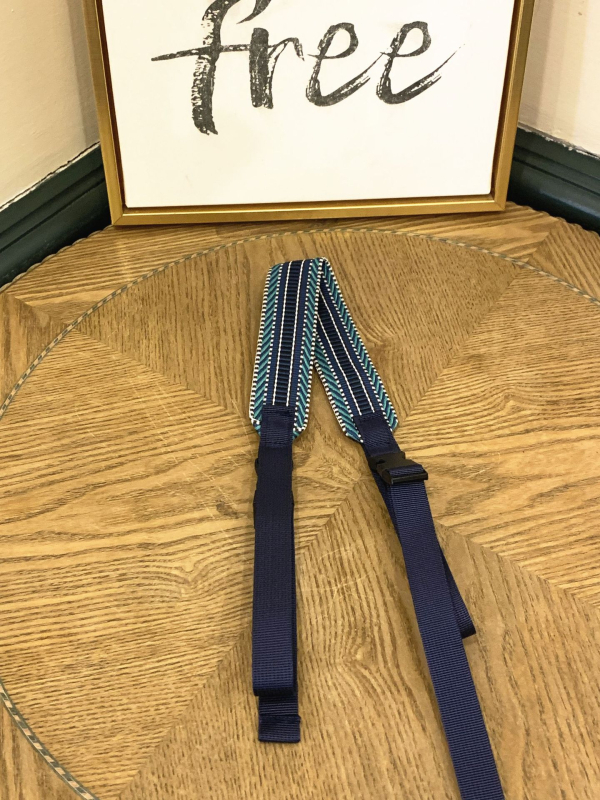 Curea de umăr din nailon pentru genți - model dungat, stil urban minimalist, rezistentă la uzură și anti-tăiere