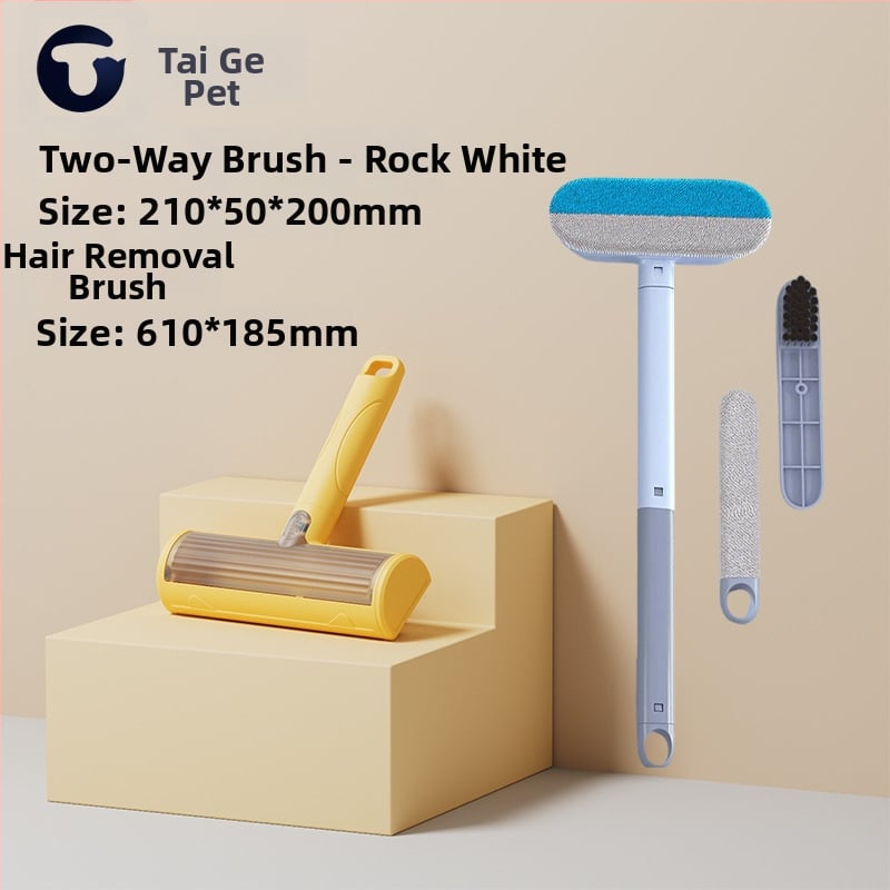 Tiger pet Kaķa matu tīrītājs un matu atdalītājs – Matu noņemšana no gultas un paklāja ar piesūces rīku (sveķi, PC, silikons)