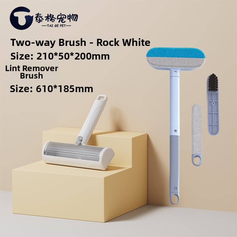 Tiger pet Kaķa matu tīrītājs un matu atdalītājs – Matu noņemšana no gultas un paklāja ar piesūces rīku (sveķi, PC, silikons)