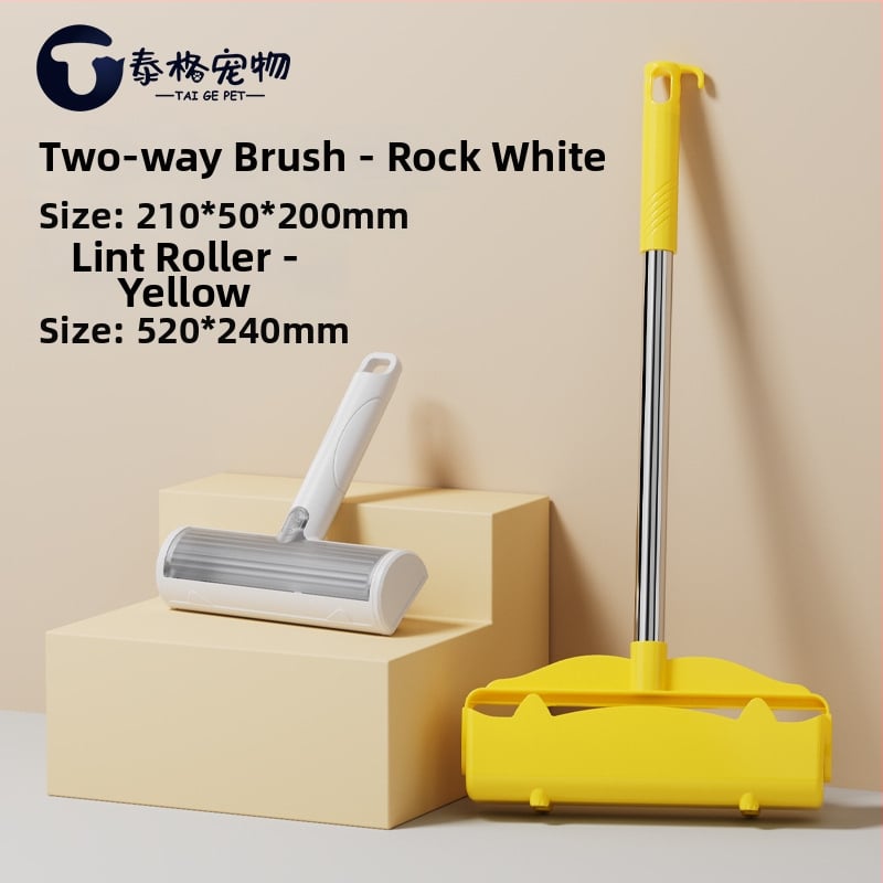 Tiger pet Kaķa matu tīrītājs un matu atdalītājs – Matu noņemšana no gultas un paklāja ar piesūces rīku (sveķi, PC, silikons)