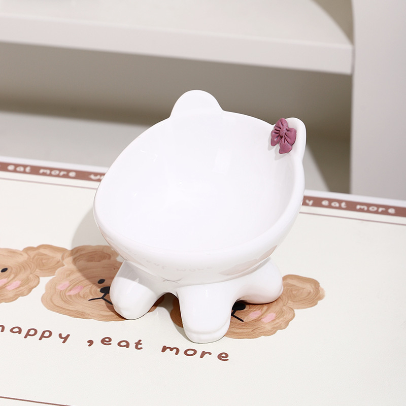 Keramička zdjela za mačke – posuda za hranjenje