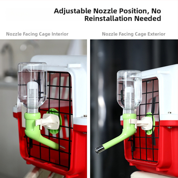 Pakārams dzīvnieku ūdens dozators ar bumbiņu – ABS, Dougez zīmols, 72 vienības, privātais zīmols licencēts