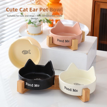 Bol ceramic pentru pisici – vas pentru mâncare și apă