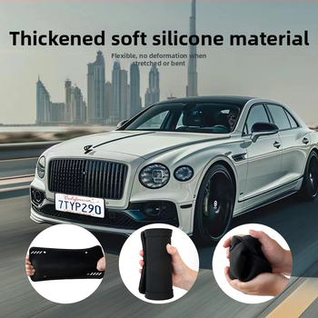 Silīkona numura zīmju rāmis, taisnstūra turētājs Zuohui