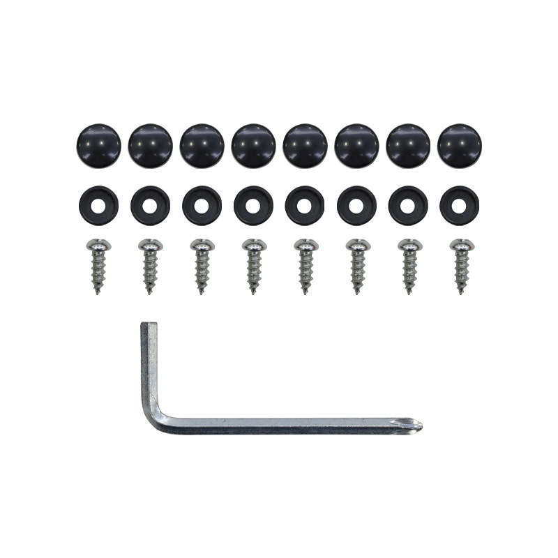 Silīkona numura zīmju rāmis, taisnstūra turētājs Zuohui