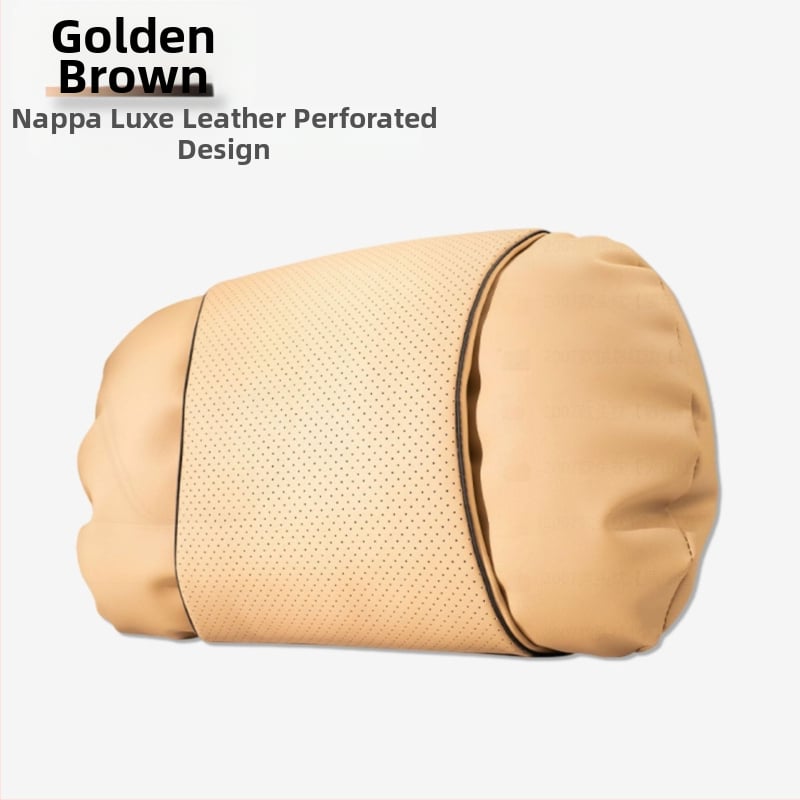 Automašīnas galvas balsta spilvens ar Nappa ādu, pildījums no mākoņu kokvilnas, universāla saskaņošana, pielāgojams