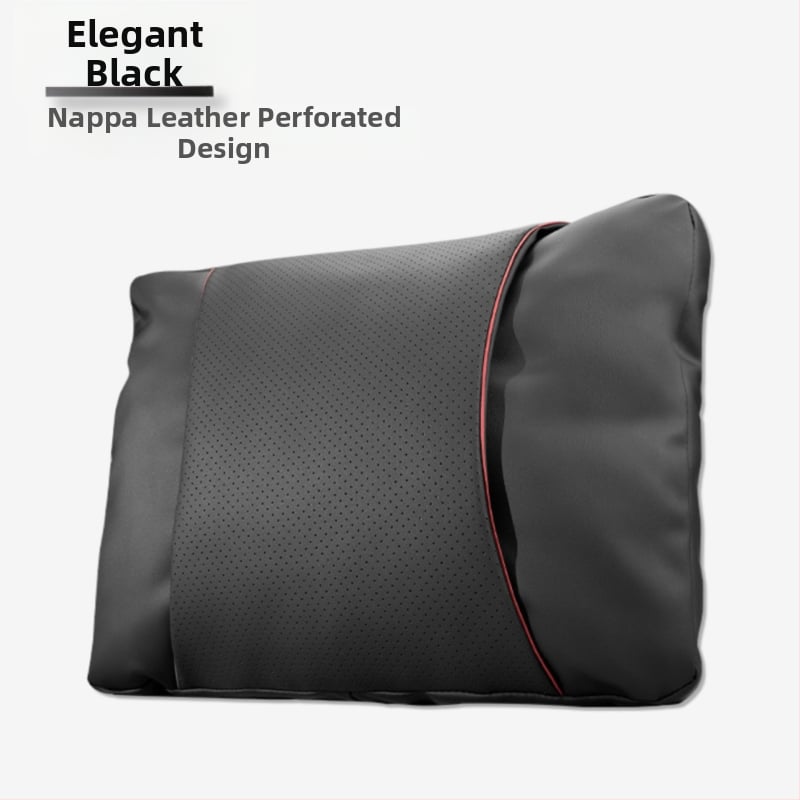 Automašīnas galvas balsta spilvens ar Nappa ādu, pildījums no mākoņu kokvilnas, universāla saskaņošana, pielāgojams