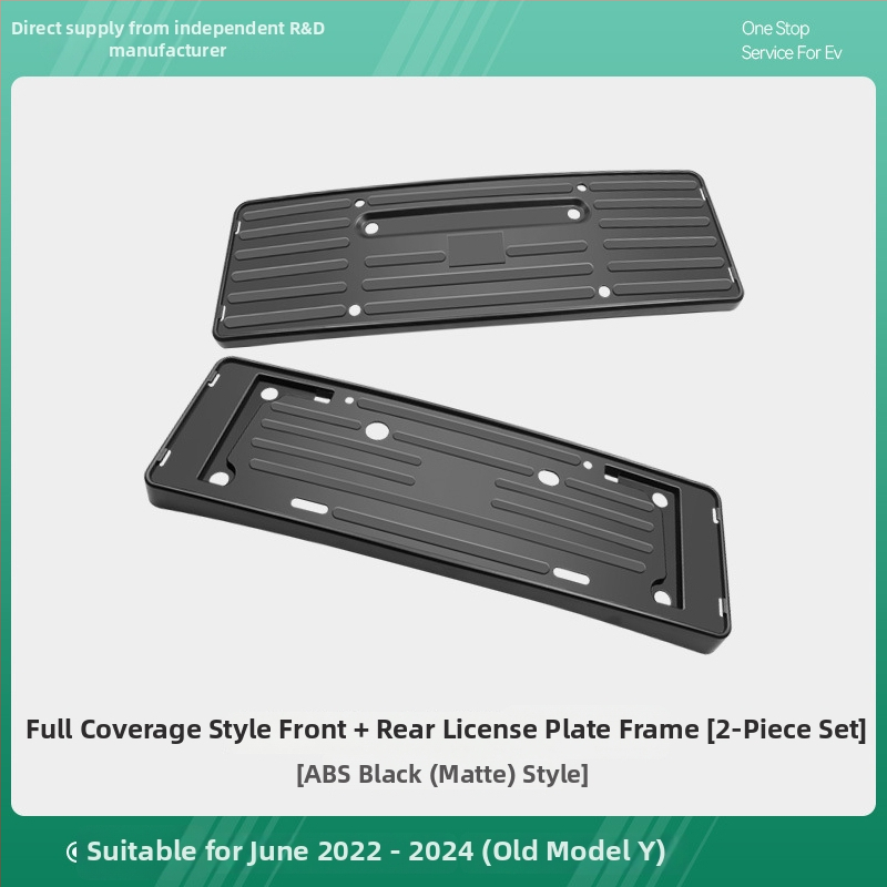 Tesla Model Y3/YL numerio rėmelis, montavimo priedas, be pritaikymo