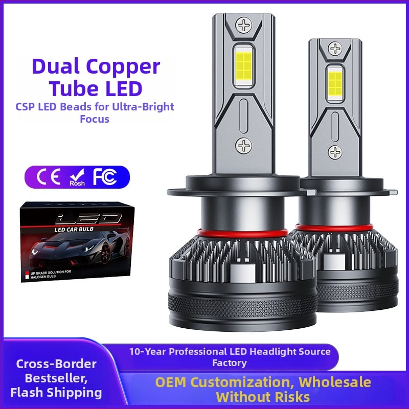 Sõiduki LED esituled pirnid, 55W, 12V, IP68, 5500lm, 50000h, Ühilduvad H1/H3/H4/H7/H11/HB3/HB4/9005/9006/9012