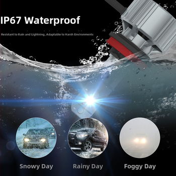 Auto LED esituled X9B IP67 5000 lm 10000 h 3.0 A