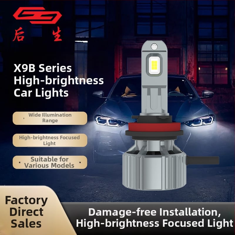 Auto LED esituled X9B IP67 5000 lm 10000 h 3.0 A