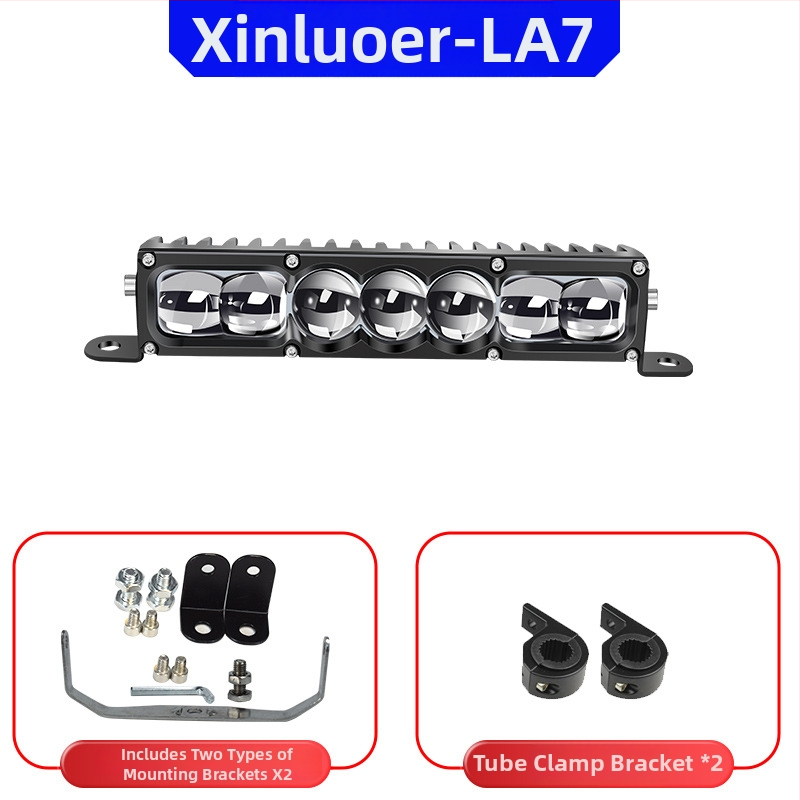 Auto LED lāzera prožektors – 100W LED, 12-60V, Modelis LA7, Alumīnija sakausējums, Der lielākajai daļai automašīnu un kravas automašīnu