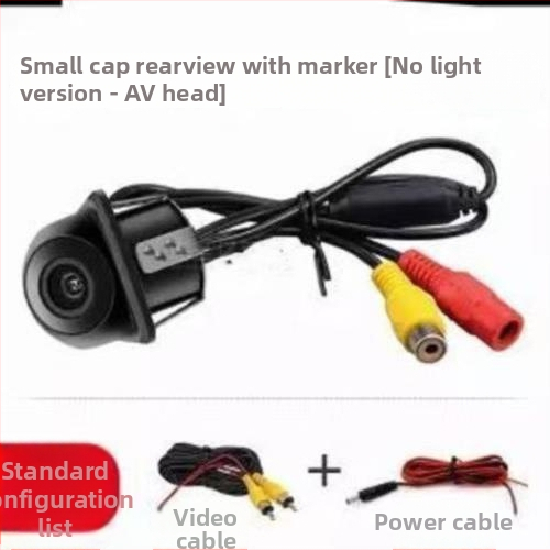 Universális autóba való hátsó kamera napellenzőre szerelve, éjszakai látás, HD, vízálló, CCD/AHD