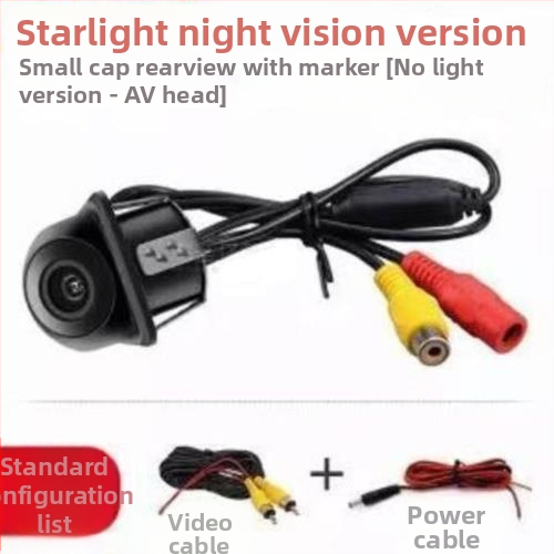 Universális autóba való hátsó kamera napellenzőre szerelve, éjszakai látás, HD, vízálló, CCD/AHD