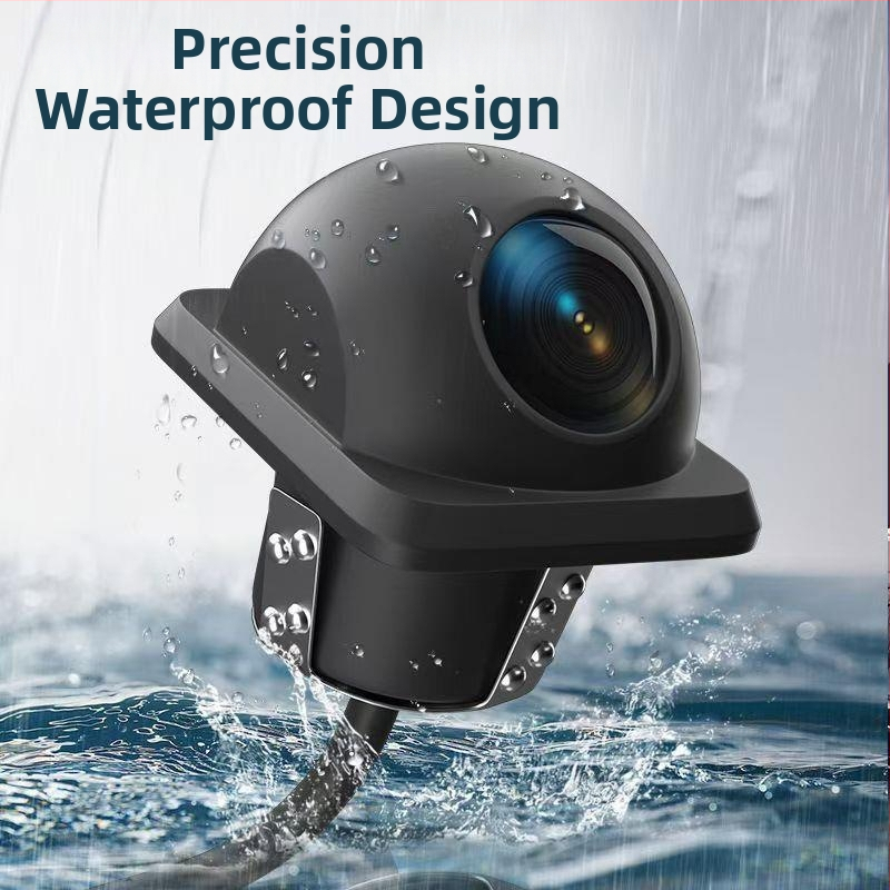 Universális autóba való hátsó kamera napellenzőre szerelve, éjszakai látás, HD, vízálló, CCD/AHD