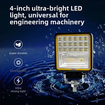 Priekšējā LED gaisma celtnei, 12V/24V prožektors