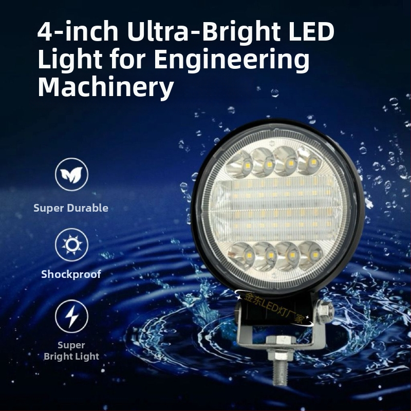 Priekšējā LED gaisma celtnei, 12V/24V prožektors