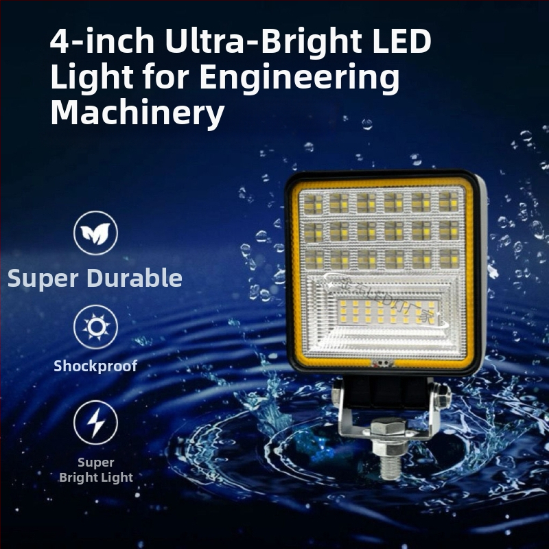 Priekšējā LED gaisma celtnei, 12V/24V prožektors