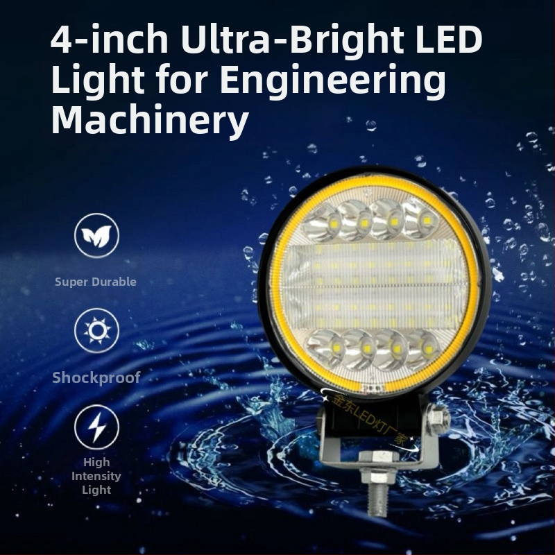 Priekšējā LED gaisma celtnei, 12V/24V prožektors