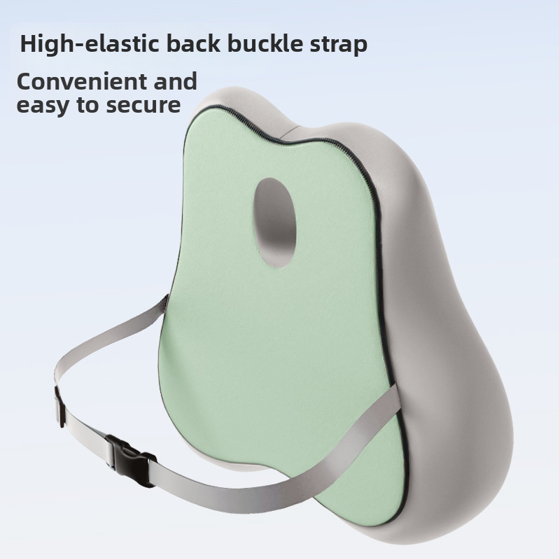 Perna lombară pentru șezut – umplutură din spumă cu memorie, suport lombar, model solid, stil modern