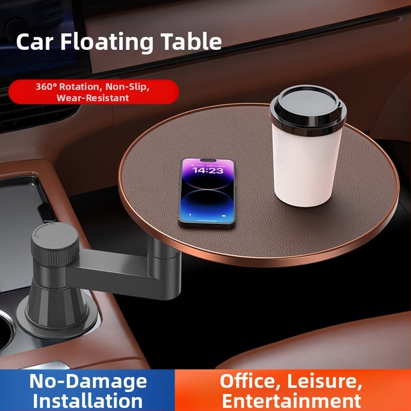 Nipori auto eesistuja laual, 360° pöörlev, mitmekülgne, linane materjal, peidetud paigaldus