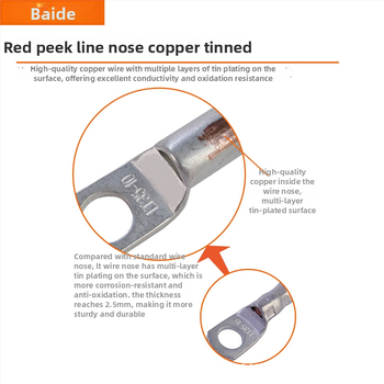 Baide Hardware GSA-001 Automobiļa akumulatora termināla pagarinājuma vads akumulatora savienojumiem (paralēli/seriāli) ar noplūdes aizsardzību