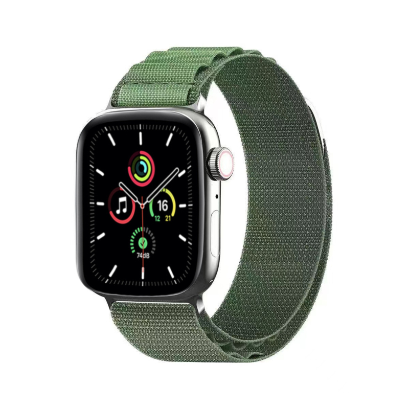 GT2 najlonski pleteni remen za sat za Apple iWatch 8 Ultra, širina 26 mm, kopča, moderan dizajn