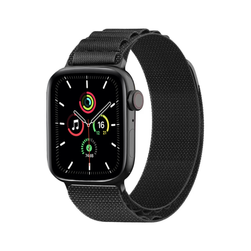 GT2 najlonski pleteni remen za sat za Apple iWatch 8 Ultra, širina 26 mm, kopča, moderan dizajn