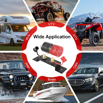 MT2441801 Akumulatora termināļa jumper stabs — kravas automobiļiem, RV, jahtām, traktoriem, zāles pļaujmašīnām — pielāgota ražošana