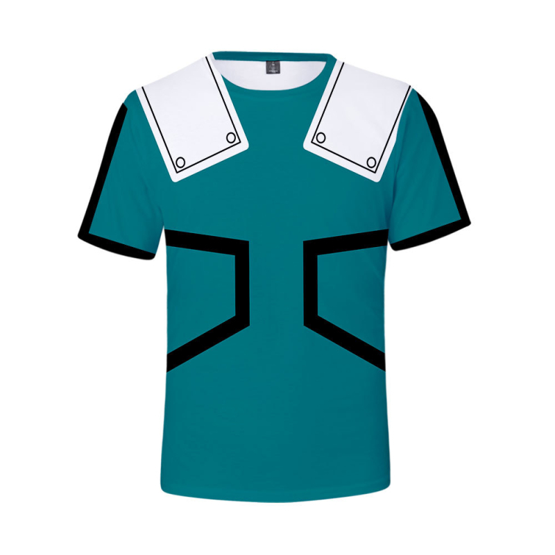 Дамска ежедневна тениска с къс ръкав, кръгло деколте и дизайн с печат — полиестерна материя