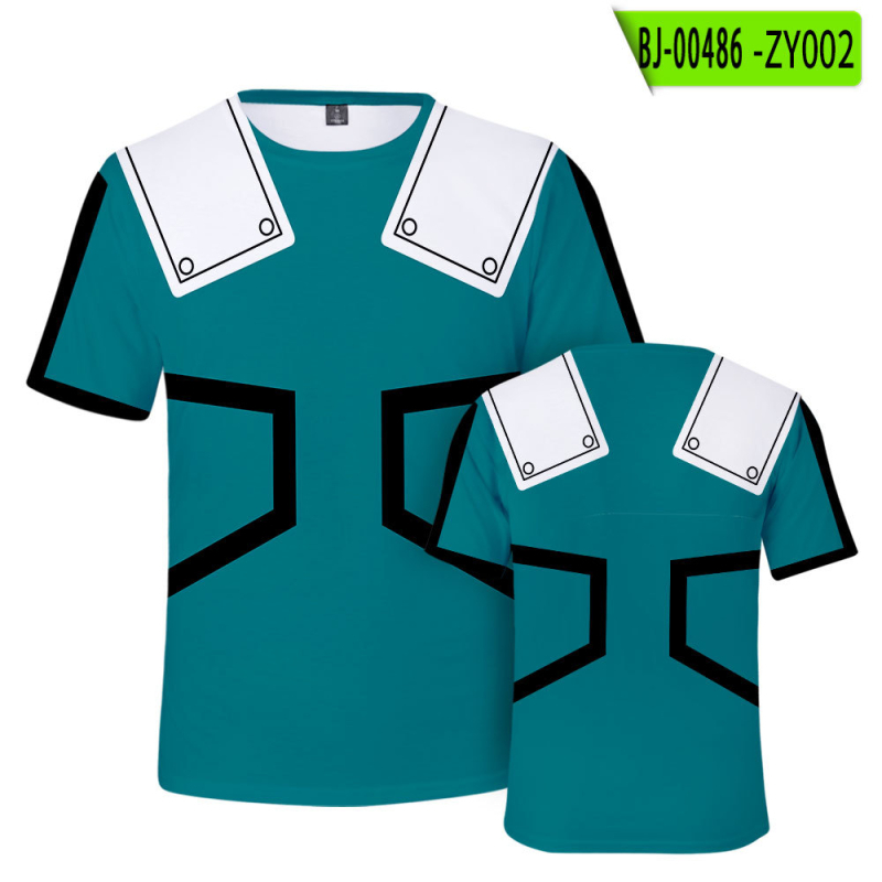 Дамска ежедневна тениска с къс ръкав, кръгло деколте и дизайн с печат — полиестерна материя