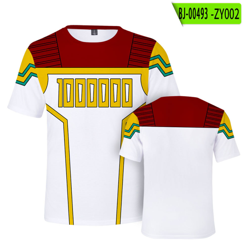 Дамска ежедневна тениска с къс ръкав, кръгло деколте и дизайн с печат — полиестерна материя