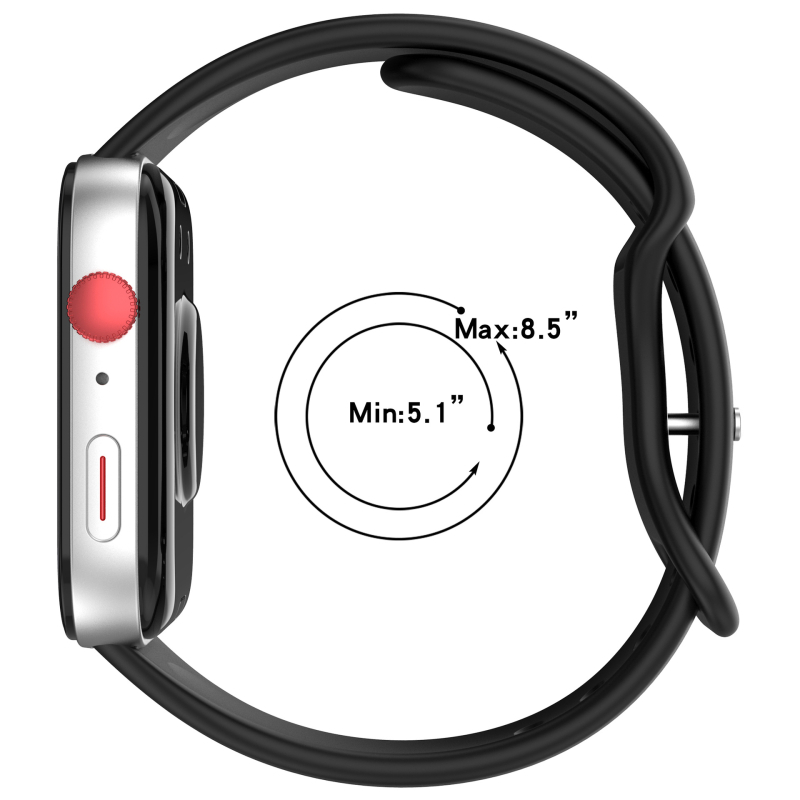 Silikonska narukvica za Huawei Fit4 i Huawei Watch Fit3 s leptir kopčom, izrađena od silikona, kompatibilna s Fit4/Watch Fit3, težina oko 13 g.