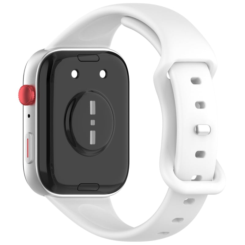 Silikonska narukvica za Huawei Fit4 i Huawei Watch Fit3 s leptir kopčom, izrađena od silikona, kompatibilna s Fit4/Watch Fit3, težina oko 13 g.