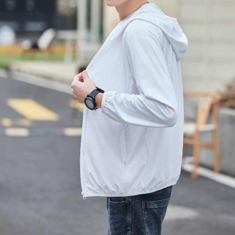 Sievietes UV aizsardzības vējjaka ar kapuci, ātri žūstoša, elpojoša poliester