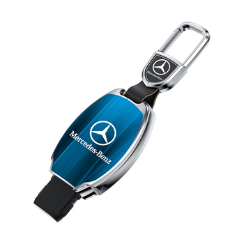 Atslēgu korpuss Mercedes-Benz modeļiem: S‑klase Maybach, C‑klase (C200L), E260L, E300L, GLB, GLC260L; cinka sakausējums; vienkāršs stils